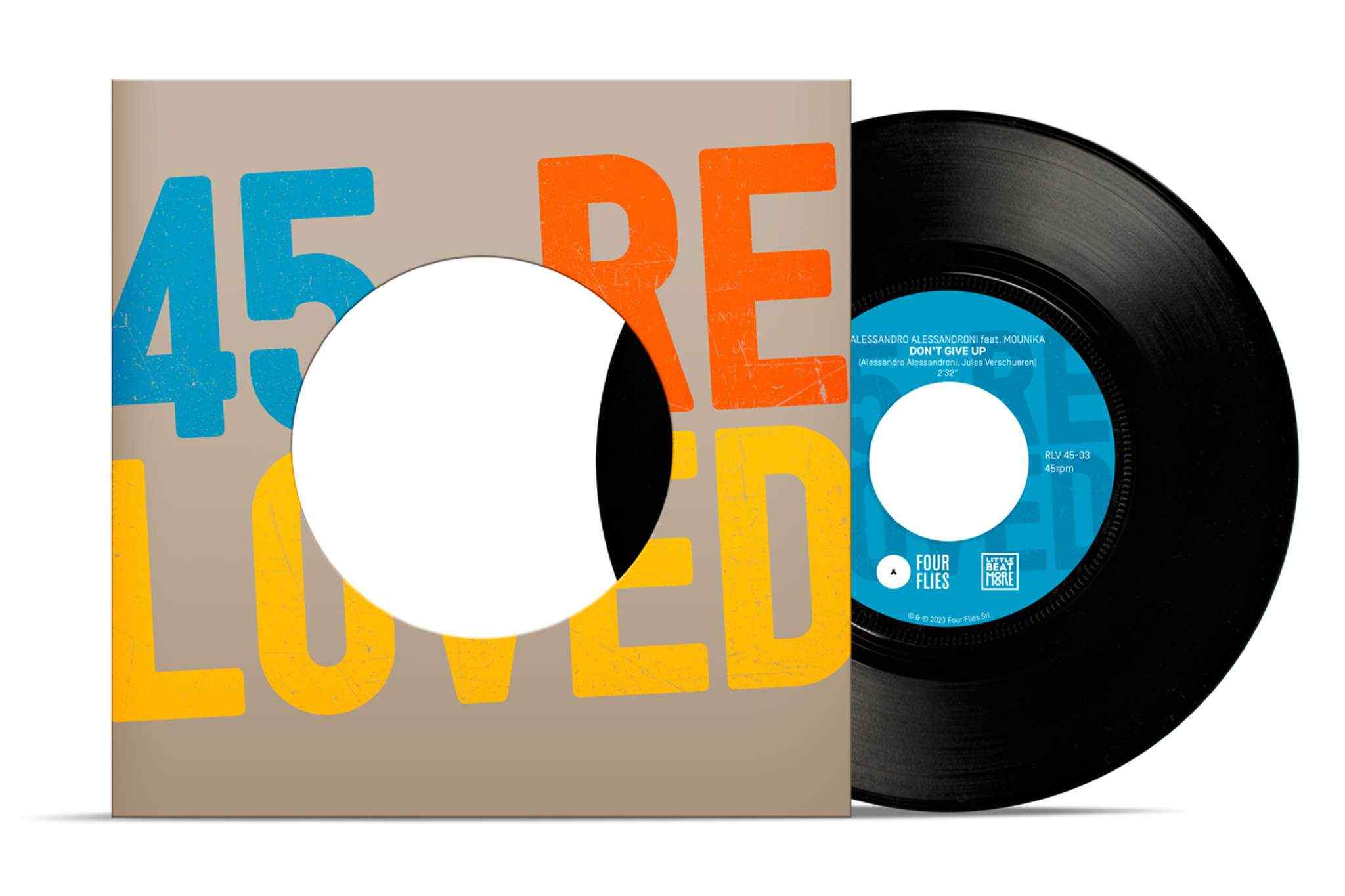 RLV4503.jpg Alessandro Alessandroni - Don't Give Up / Tema Di Susie Vinyl Record - Image 1