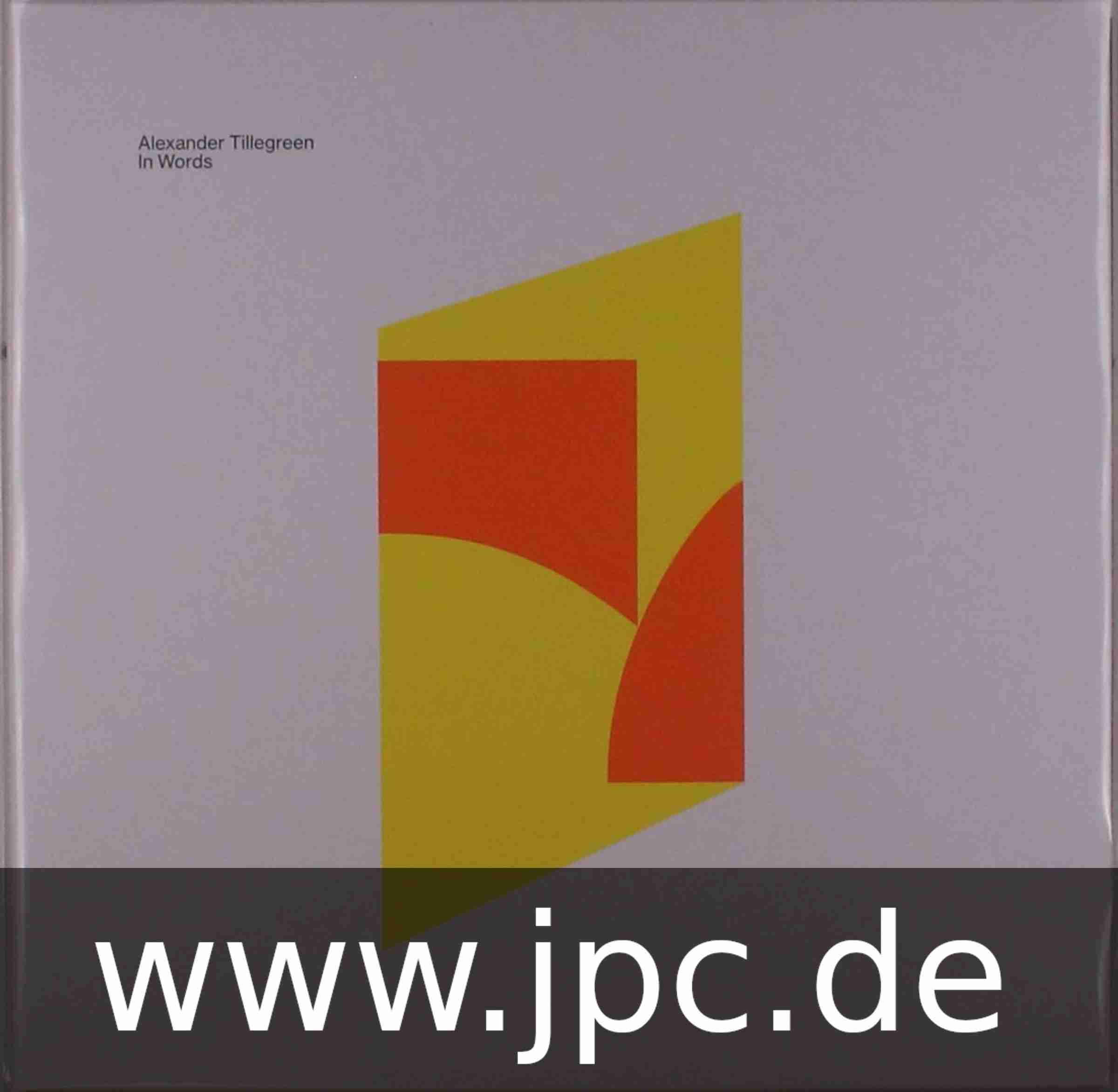 RM205.jpg ALEXANDER TILLEGREEN - In Words Vinyl Record - Image 1
