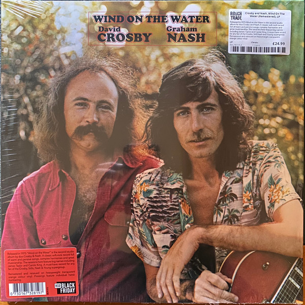 RMLP8197LE.jpg CROSBY & NASH - Wind On The Water (Remastered Edition) (Orange Vinyl) - Image 1
