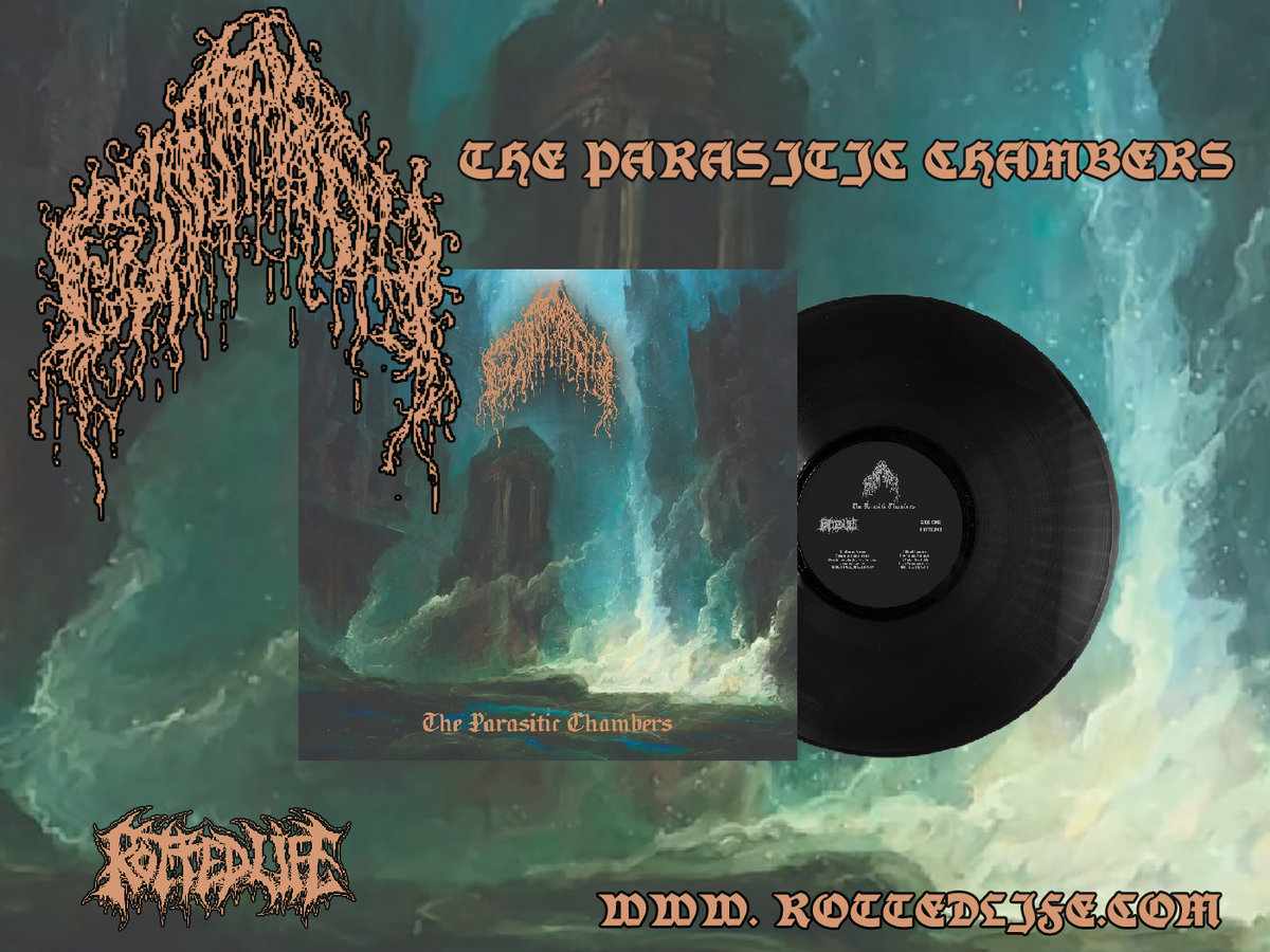 ROTTED48LP.jpg CONJURETH - The Parasitic Chambers Vinyl Record - Image 1