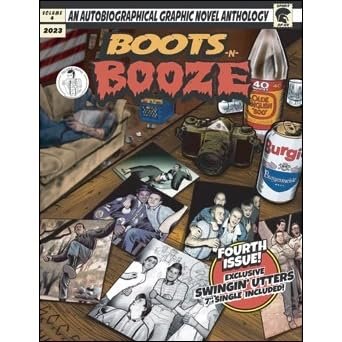 RPPPR285-1.jpg BOOTSNBOOZE - COMIC WITH SWINGIN UTTERS (7 Vinyl Record - Image 1