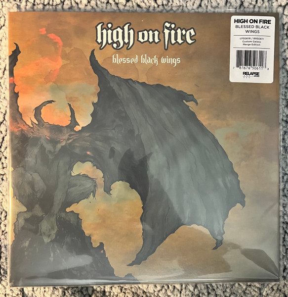 RR50611.jpg HIGH ON FIRE - BLESSED BLACK WINGS - Image 1