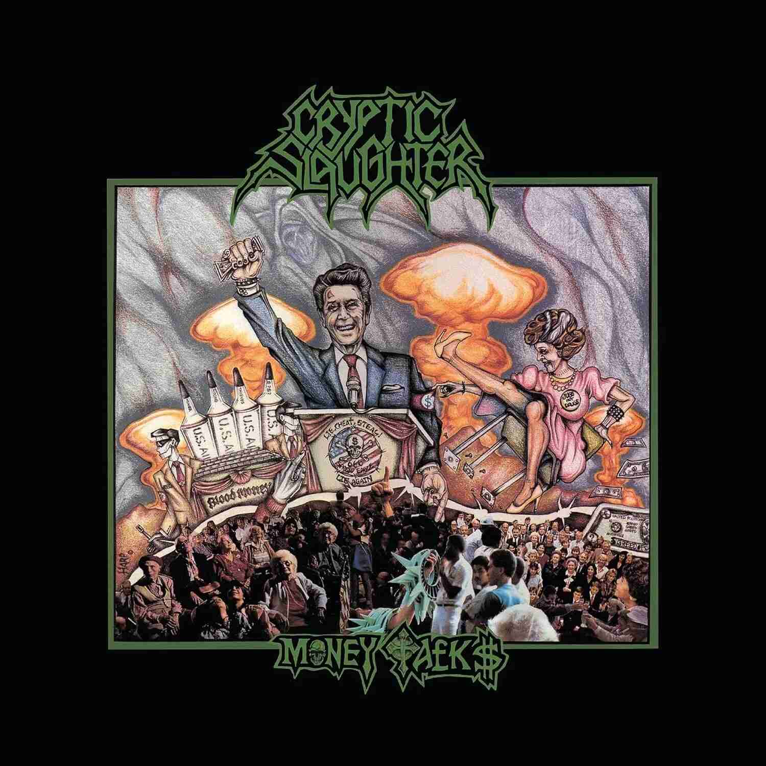 RR51971.jpg CRYPTIC SLAUGHTER - MONEY TALKS Vinyl Record - Image 1