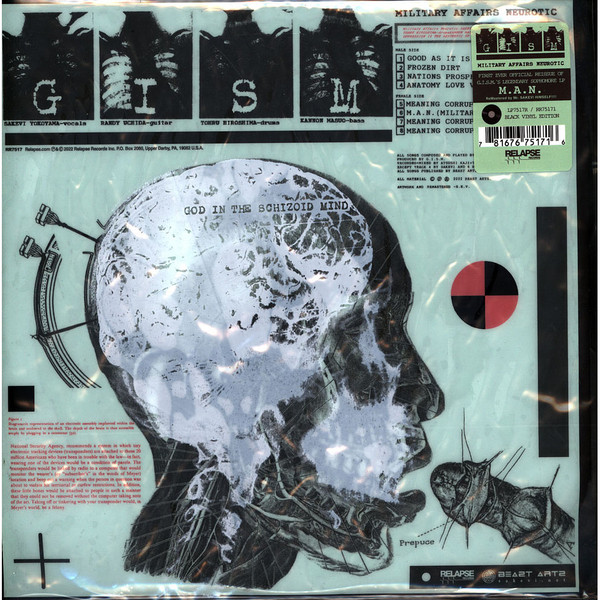 RR75171.jpg G.I.S.M. - MILITARY AFFAIRS NEUROTIC (REI - Image 1