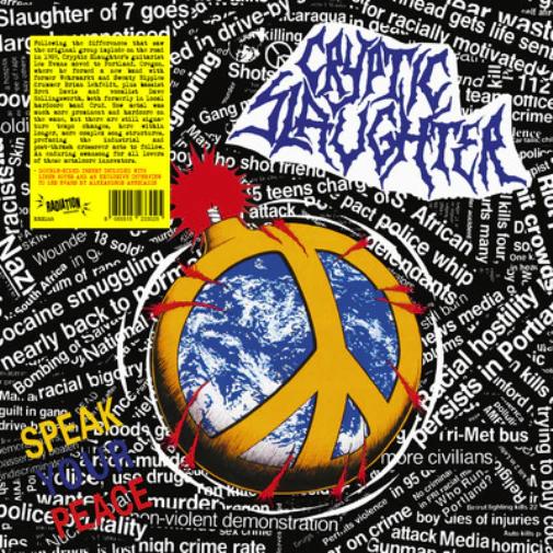 RRS168.jpg CRYPTIC SLAUGHTER - Speak Your Peace Vinyl Record - Image 1