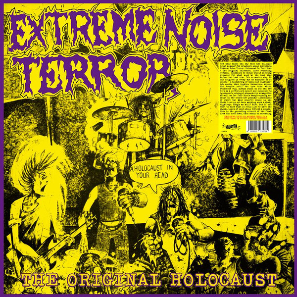 RRS234CV.jpg EXTREME NOISE TERROR - A Holocaust In Your Head - The Original Holocaust (Coloured Vinyl) (+Poster) - Image 1