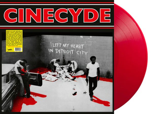 RRS256-LTDR.jpg CINECYDE - I Left My Heart In Detroit City (Red Vinyl) Vinyl Record - Image 1