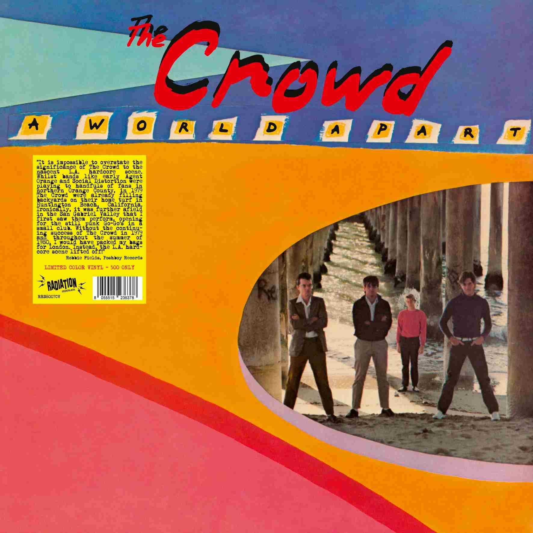RRS8007CV.jpg CROWD - A World Apart (Coloured Vinyl) Vinyl Record - Image 1