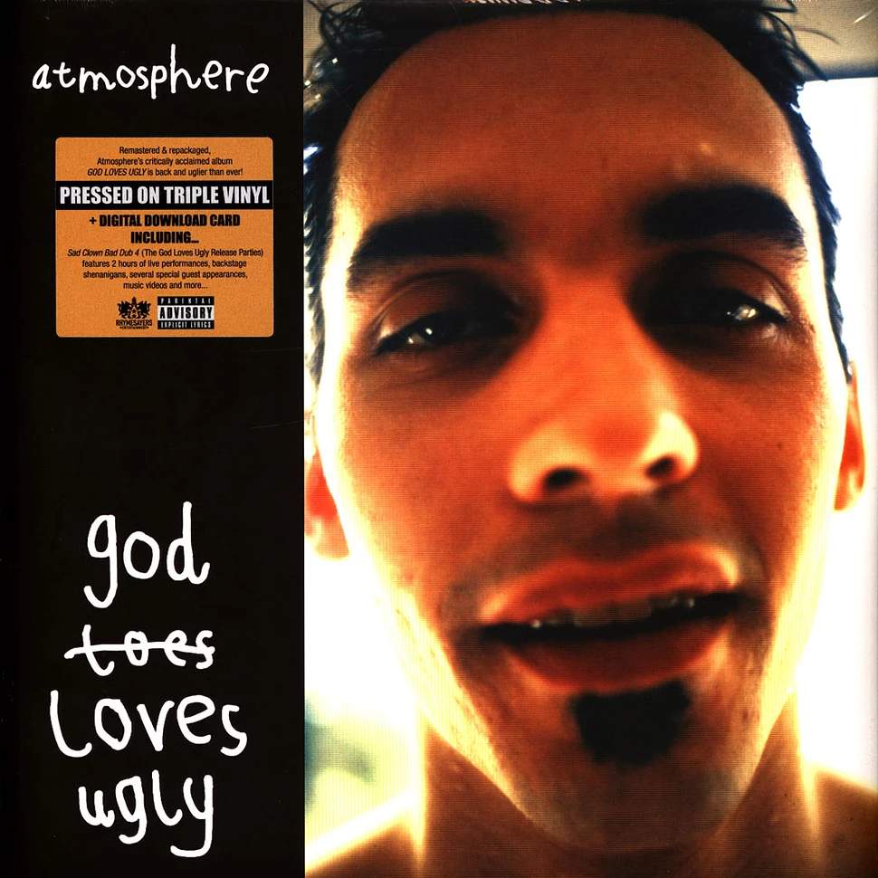 RSE031LP.jpg ATMOSPHERE - GOD LOVES UGLY Vinyl Record - Image 1