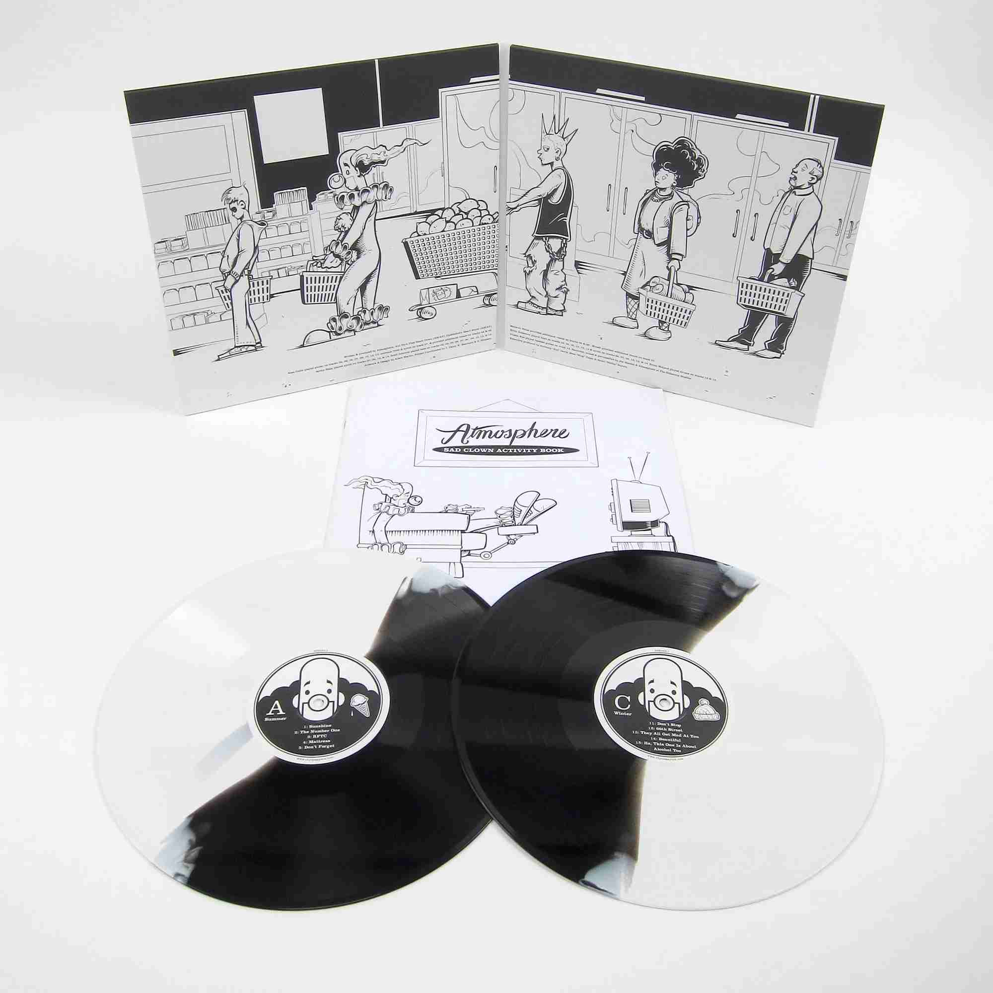 RSE262LP.jpg ATMOSPHERE - SAD CLOWN BAD YEAR (#9#12 COLLECTION) Vinyl Record - Image 1