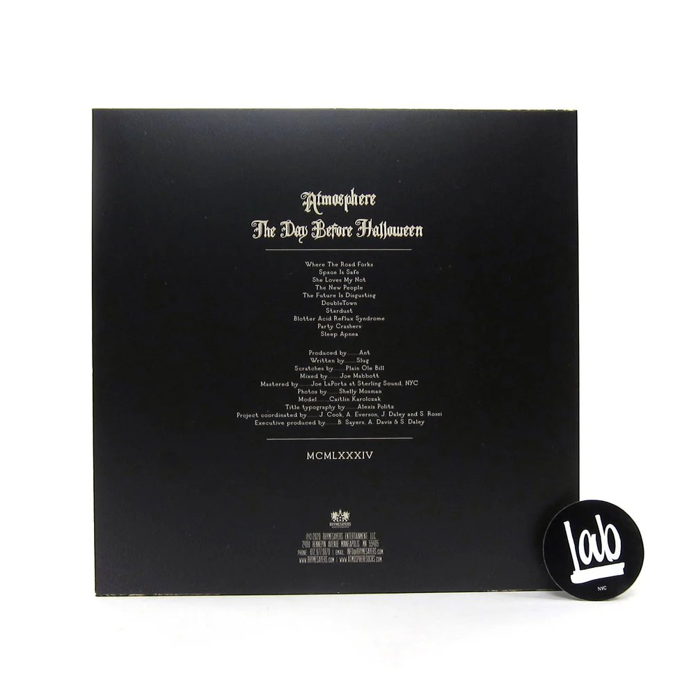 RSE325LP.jpg ATMOSPHERE - THE DAY BEFORE HALLOWEEN Vinyl Record - Image 1