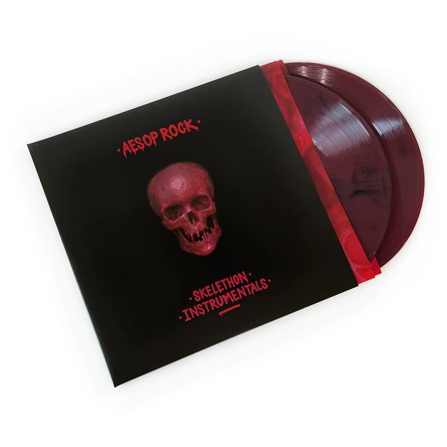 RSE372LPC1.jpg AESOP ROCK - SKELETHON (INSTRUMENTAL VERSION) Vinyl Record - Image 1