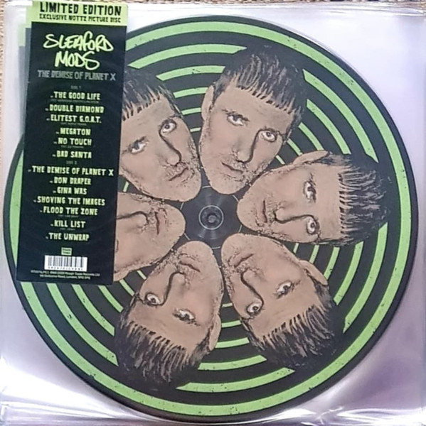 RT0574LPE3.jpg SLEAFORD MODS - THE DEMISE OF PLANET X (NOTTINGHAM PICTURE DIS - Image 1