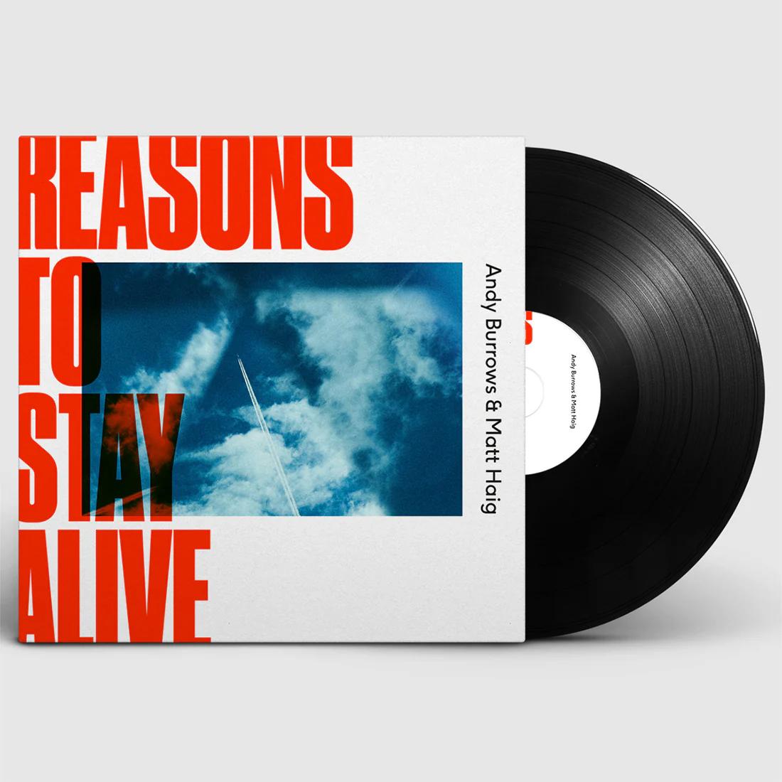 RTSA1.jpg ANDY BURROWS & MATT HAIG - Reasons To Stay Alive Vinyl Record - Image 1