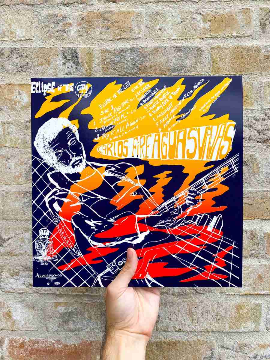 SB002.jpg Carlos Fire Aguasvivas - Eclipse of The City Vinyl Record - Image 1