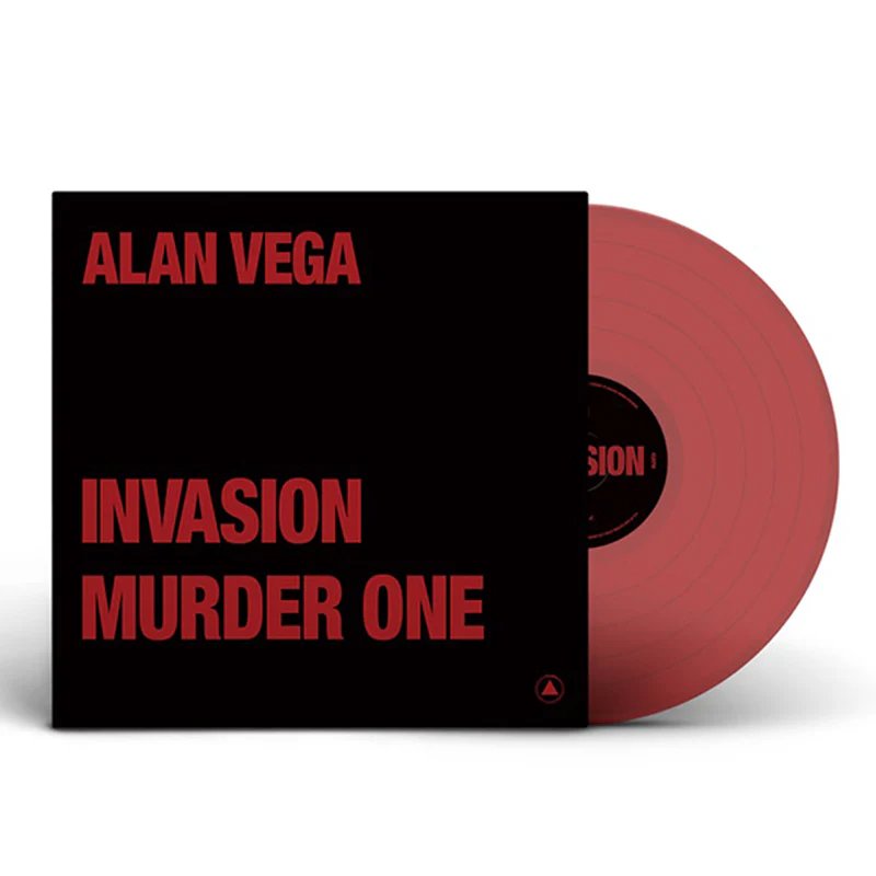 SBR289LPC1.jpg ALAN VEGA - INVASION B/W MURDER ONE Vinyl Record - Image 1
