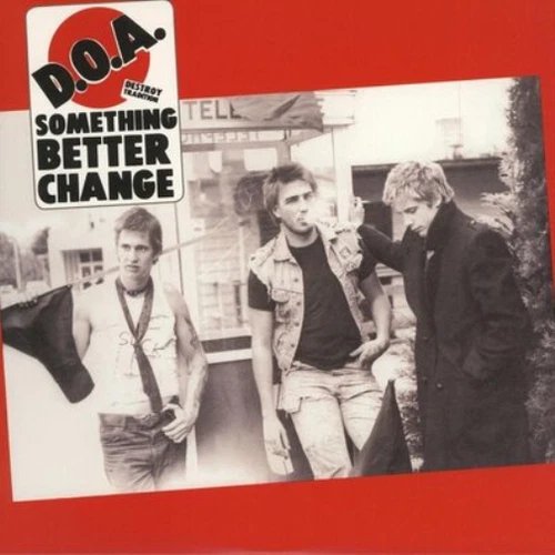 SDR0132LP.jpg D.O.A. - SOMETHING BETTER CHANGE Vinyl Record - Image 1