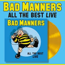SECLP237Y.jpg BAD MANNERS - All The Best Live Vinyl Record - Image 1