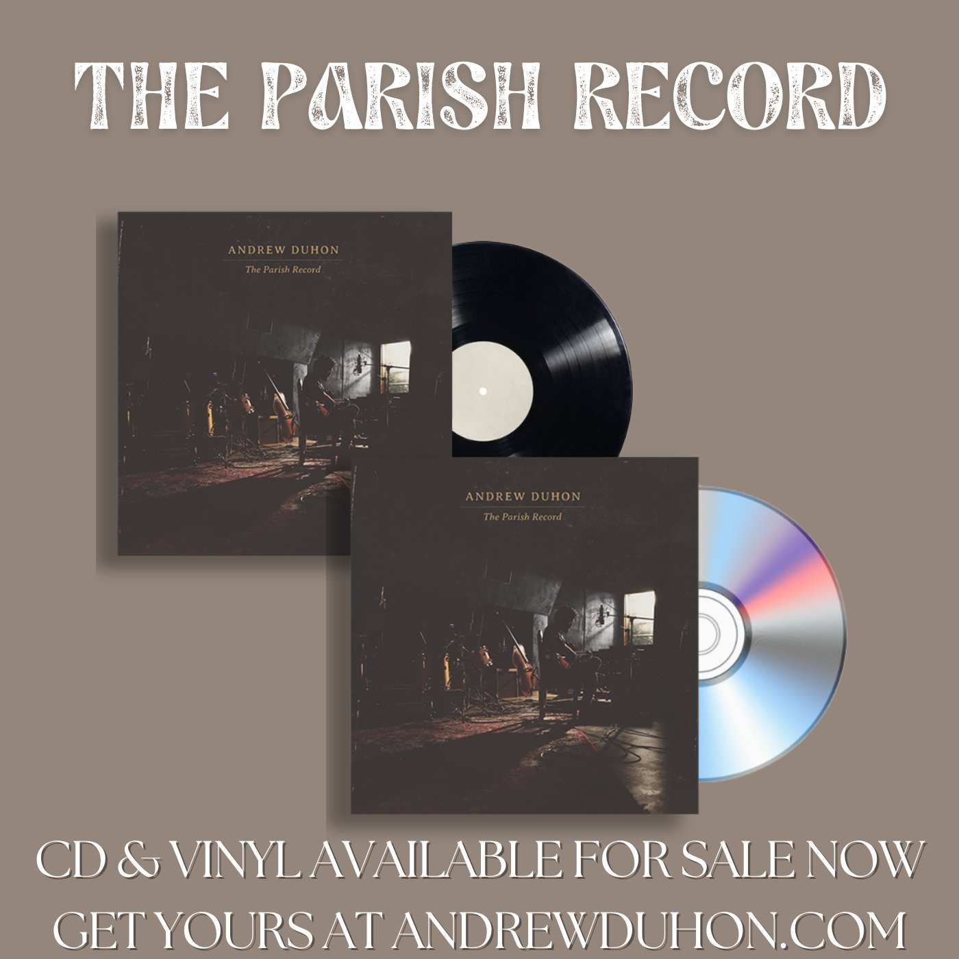 SHH003LP.jpg ANDREW DUHON - THE PARISH RECORD Vinyl Record - Image 1