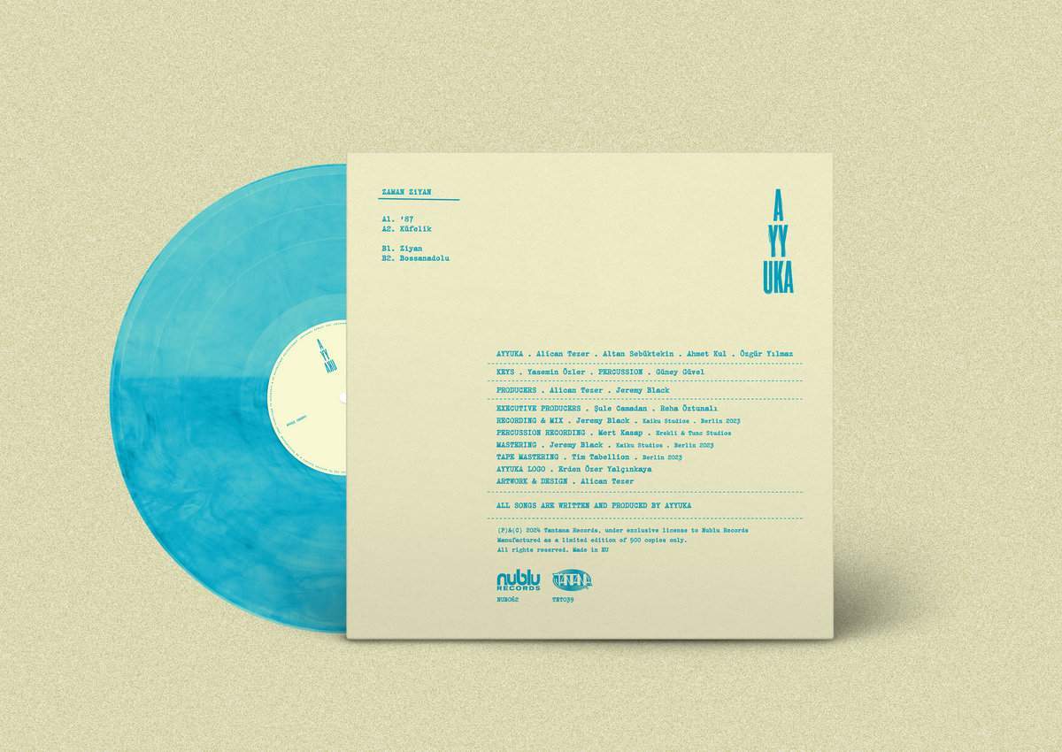 SINUB062.jpg AYYUKA - Zaman Ziyan Vinyl Record - Image 1