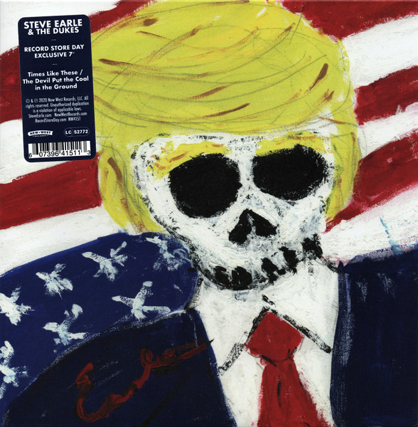 SINW4151.jpg STEVE EARLE - Times Like These / Devil Put The Coal In The Ground (Indie Exclusive) - Image 1