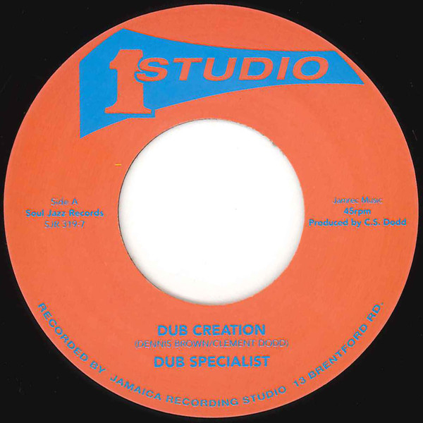 SJR319-7.jpg SOUL JAZZ RECORDS PRESENTS STUDIO ONE 45S: DUB SPE - DUB CREATION / ALTON'S GROOVE - Image 1