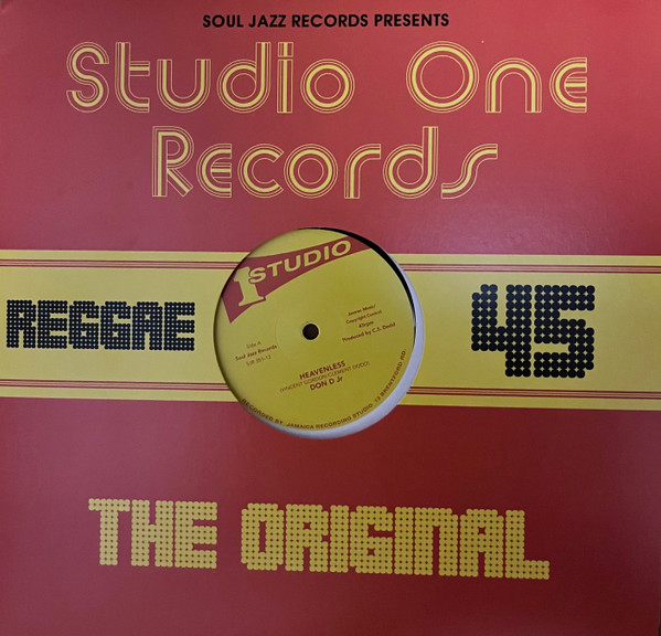 SJR351-12.jpg SOUL JAZZ RECORDS PRESENTS STUDIO ONE 12" SINGLES: - HEAVENLESS / AFTER CHRISTMAS - Image 1