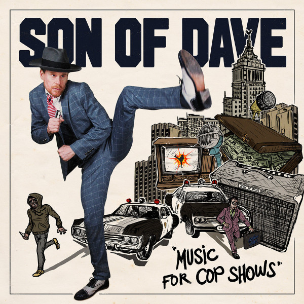 SODLP003.jpg SON OF DAVE - MUSIC FOR COP SHOWS - Image 1