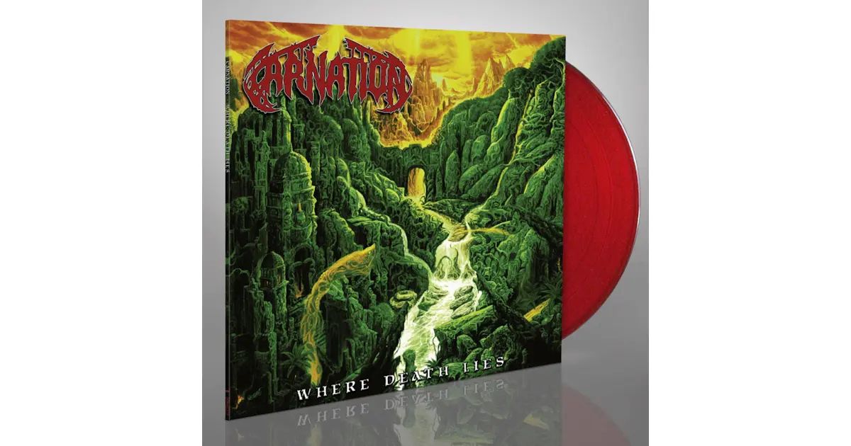 SOM571LPCR.jpg CARNATION - Where Death Lies (Red Vinyl) Vinyl Record - Image 1