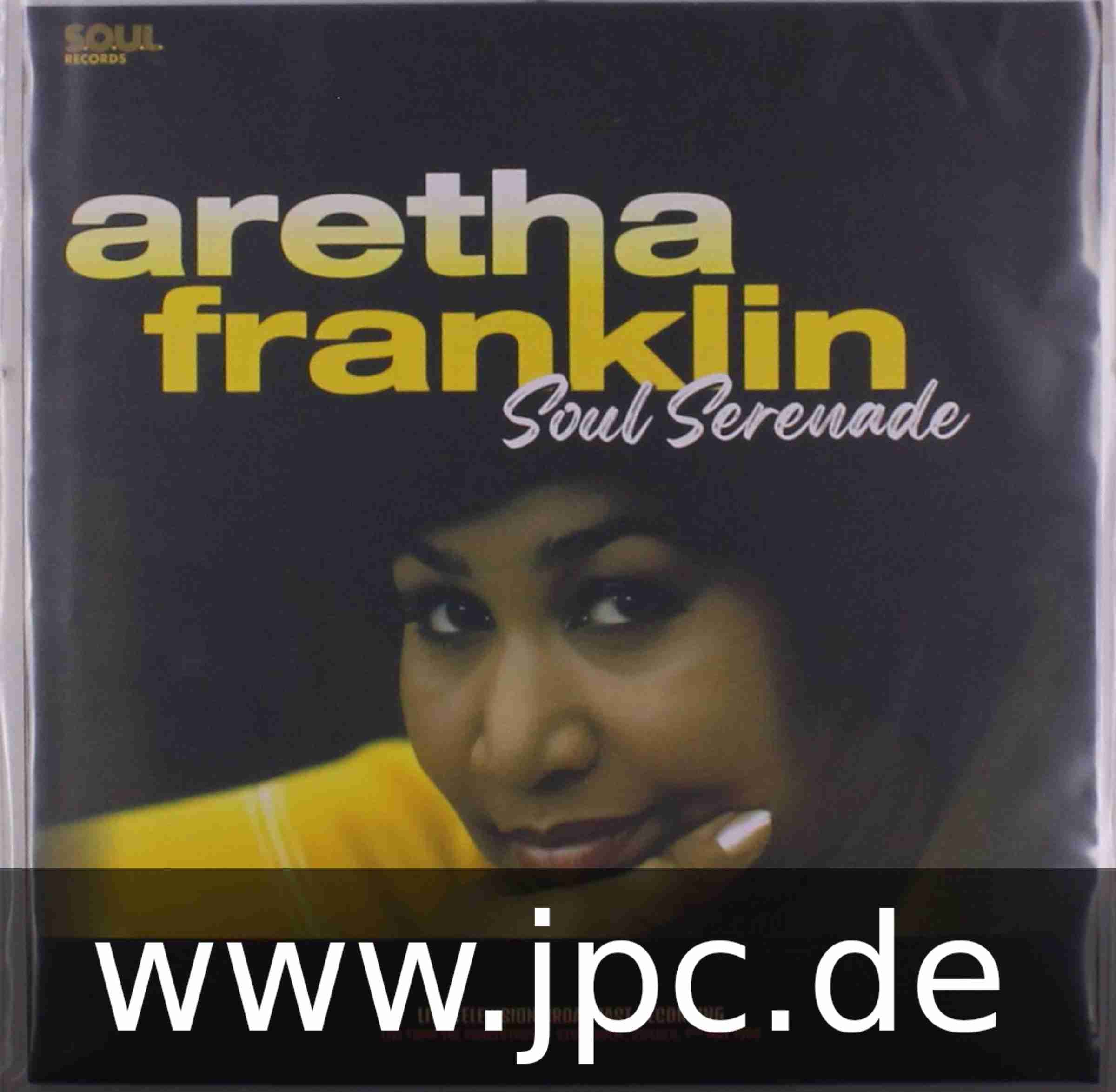 SOUL002.jpg ARETHA FRANKLIN - Soul Serenade (Red Vinyl) Vinyl Record - Image 1