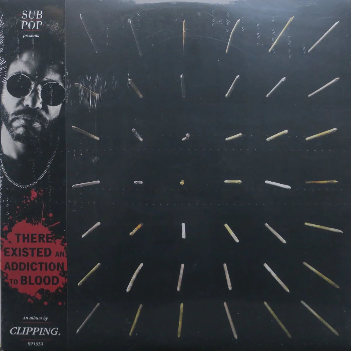 SP1330.jpg CLIPPING. - THERE EXISTED AN ADDICTION TO BLOOD Vinyl Record - Image 1