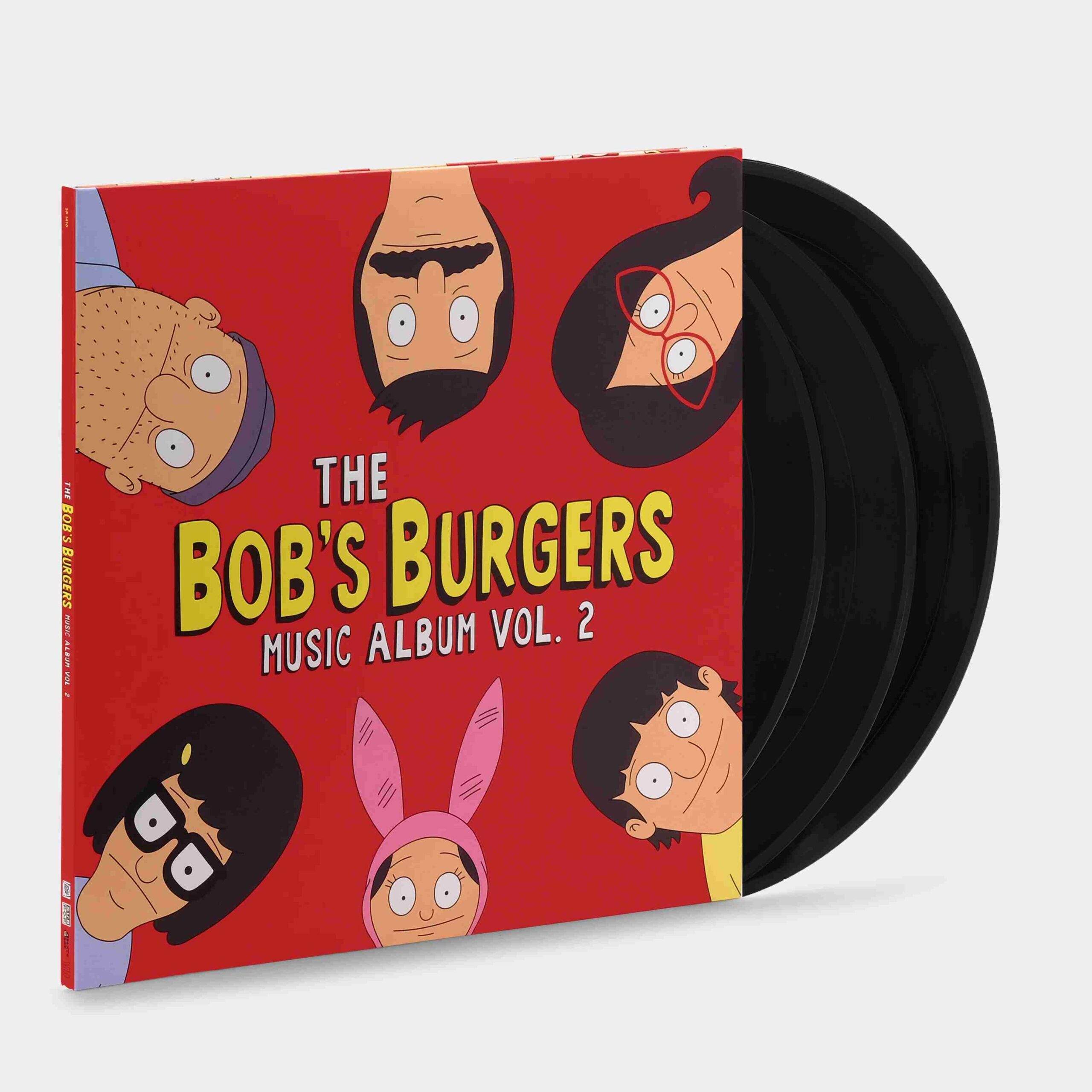 SP1410-scaled-1.jpg BOB'S BURGERS - THE BOB'S BURGERS MUSIC ALBUM VOL. 2 Vinyl Record - Image 1