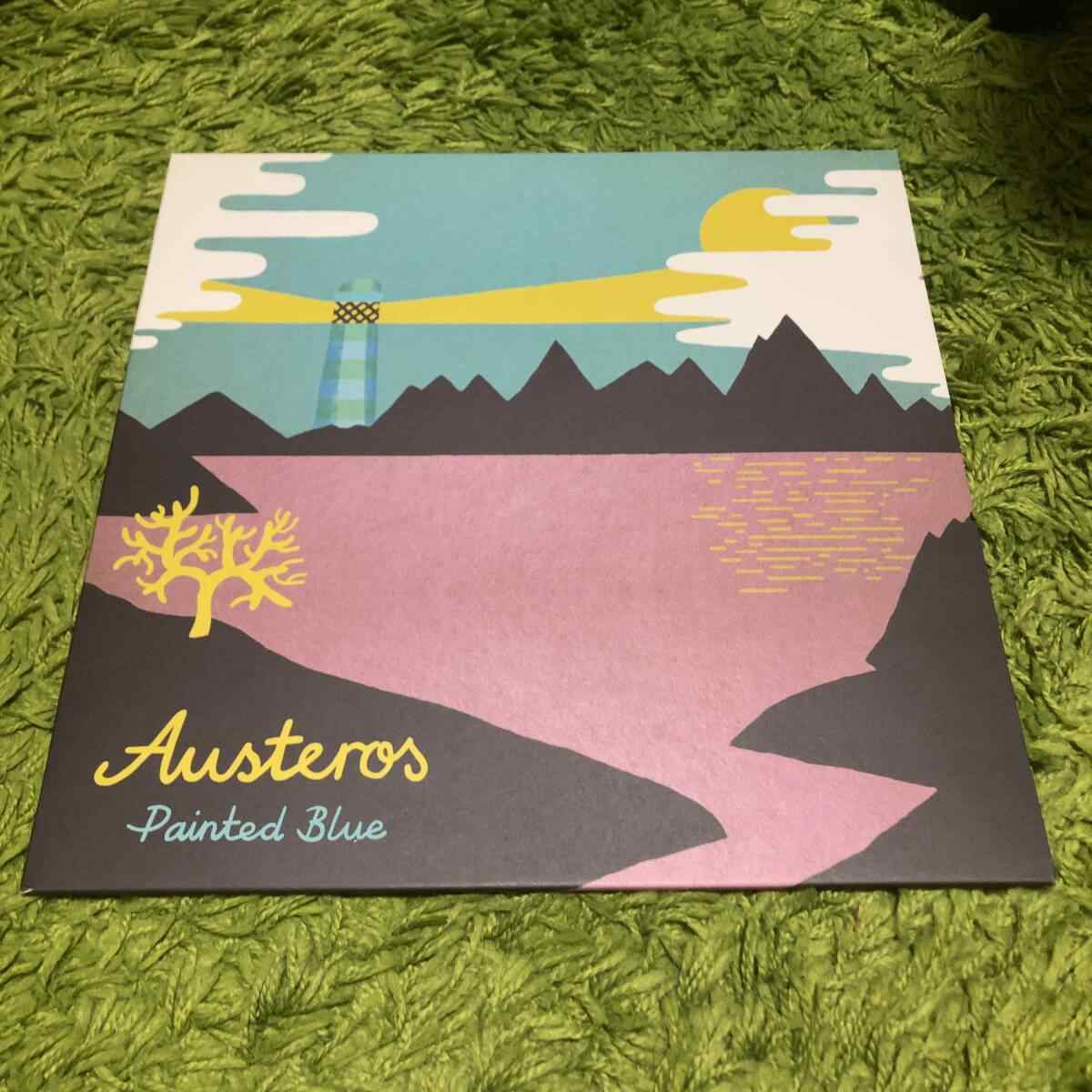 SPS044V.jpg AUSTEROS - Painted Blue Vinyl Record - Image 1