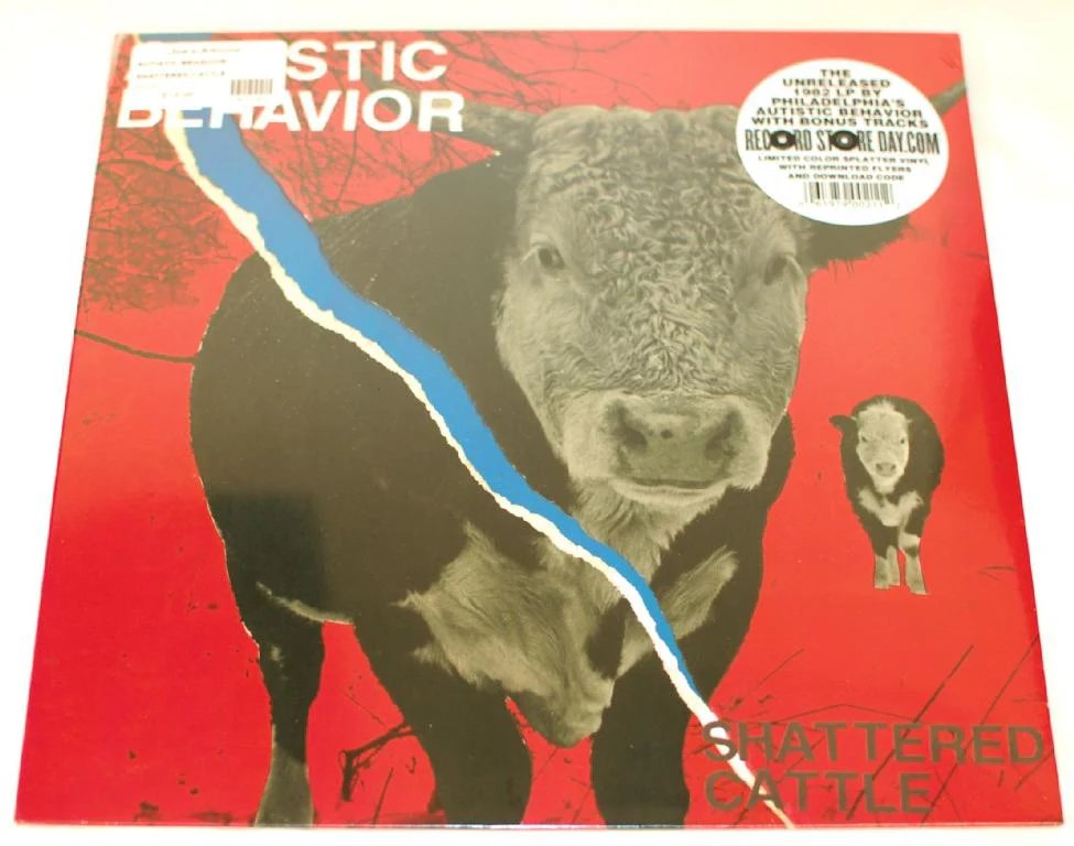 SRA021LP.jpg AUTISTIC BEHAVIOR - Shattered Cattle Vinyl Record - Image 1