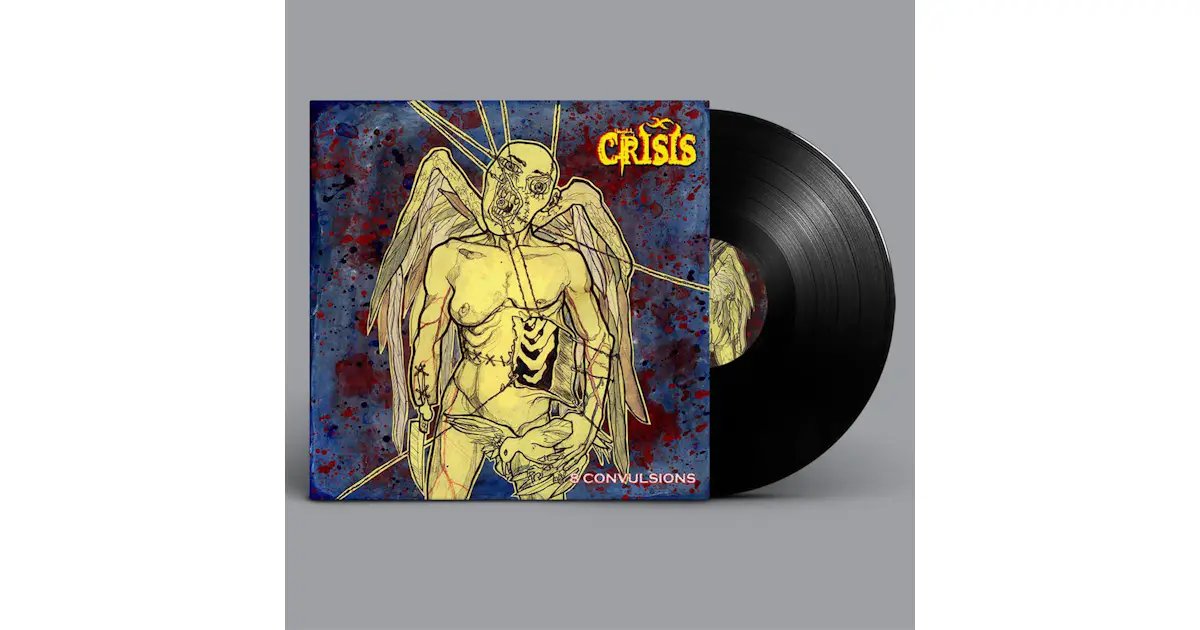 SRE685LP.jpg CRISIS - 8 CONVULSIONS Vinyl Record - Image 1