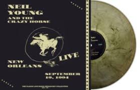 SRFM0027ME.jpg NEIL YOUNG AND CRAZY HORSE - Live In New Orleans 1994 (Grey Marble Vinyl) Vinyl Record - Image 1