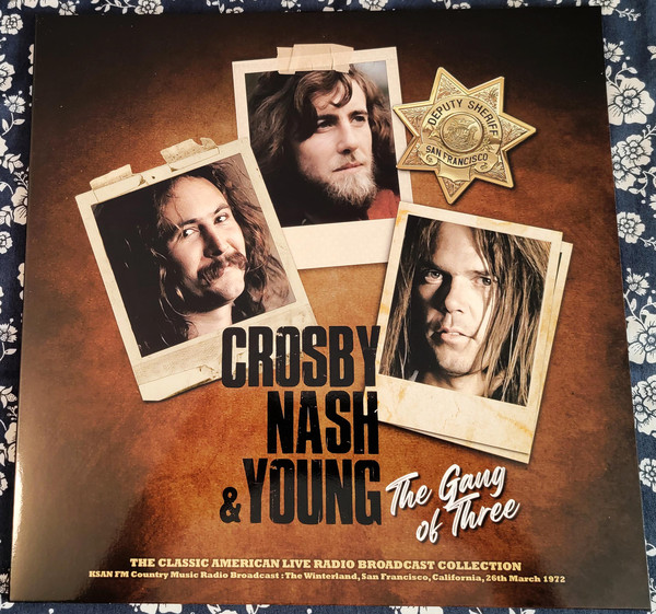 SRFM0041ME.jpg CROSBY. NASH AND YOUNG - The Gang Of Three (Grey Marble Vinyl) - Image 1