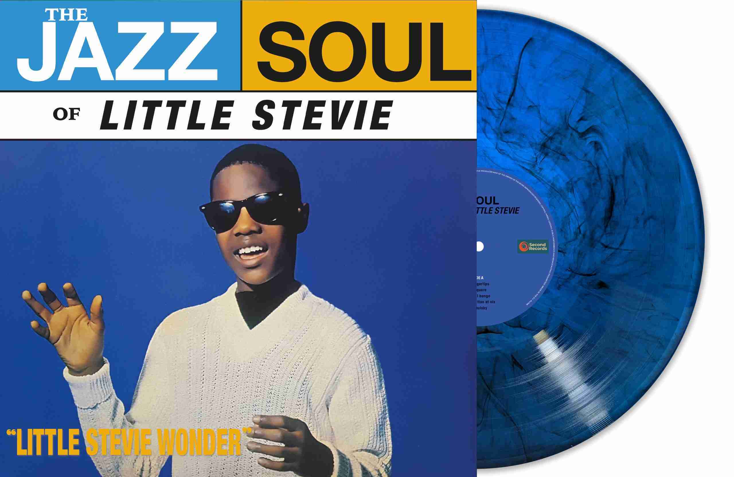 SRPD0036ME.jpg STEVIE WONDER - The Jazz Soul Of Little Stevie (Marble Vinyl) Vinyl Record - Image 1