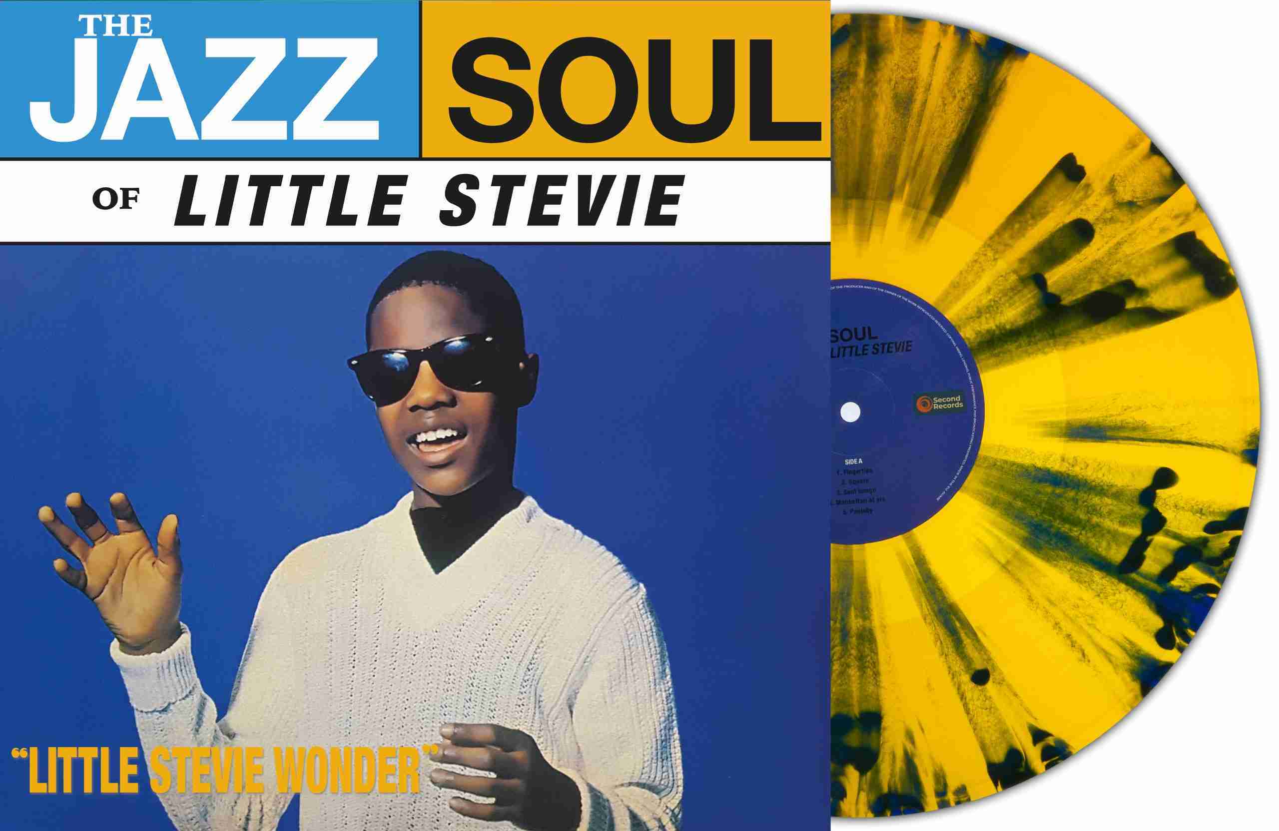 SRPD0036SP.jpg STEVIE WONDER - The Jazz Soul Of Little Stevie (Splatter Vinyl) Vinyl Record - Image 1
