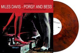SRPD0055ME.jpg MILES DAVIS AND GEORGE GERSHWIN - Porgy And Bess (Red Marble Vinyl) Vinyl Record - Image 1