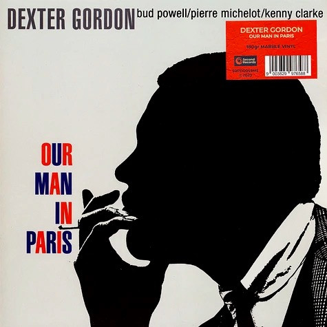 SRPD0059ME.jpg DEXTER GORDON - Our Man In Paris (Red Marble Vinyl) - Image 1