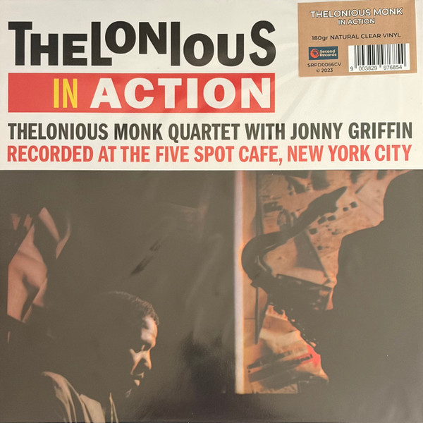 SRPD0066CV.jpg THELONIOUS MONK QUARTET - Thelonious In Action (Natural Clear Vinyl) - Image 1