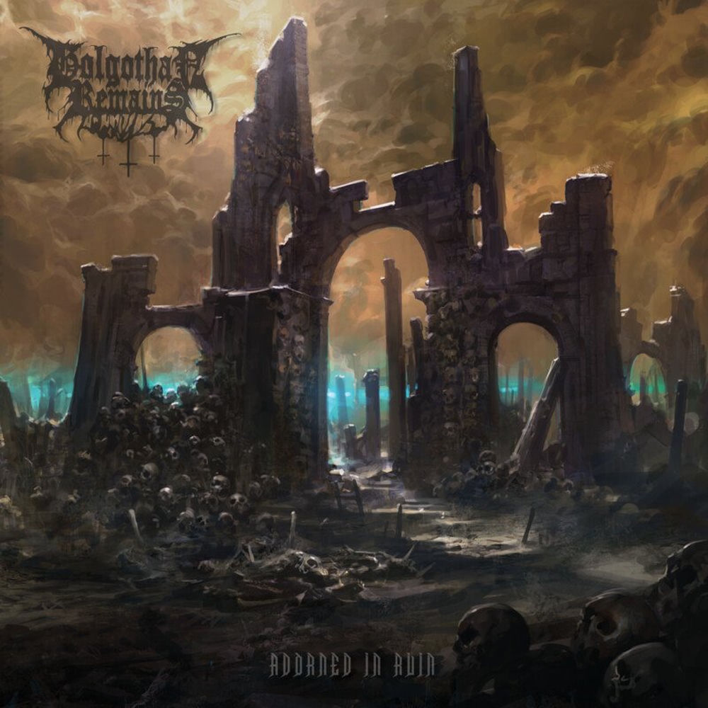 SRUIN171LP.jpg GOLGOTHAN REMAINS - ADORNED IN RUIN - Image 1