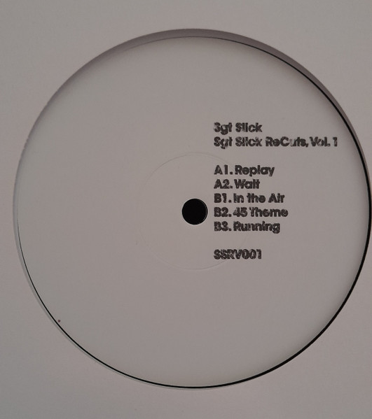SSRV001.jpg Sgt Slick - Sgt Slick ReCuts Vol. 1 - Image 1