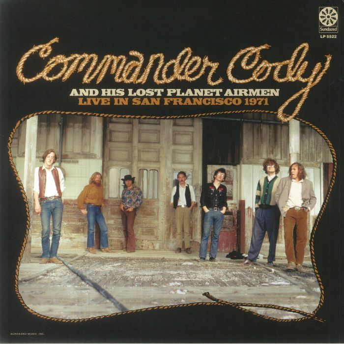 SUZ55221.jpg COMMANDER CODY / HIS LOST PLAN - DELETED - LIVE IN SAN FRANCISC Vinyl Record - Image 1