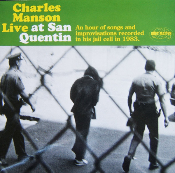 SVVRCH071-Y.jpg CHARLES MANSON - Live At San Quentin (Yellow Vinyl) - Image 1