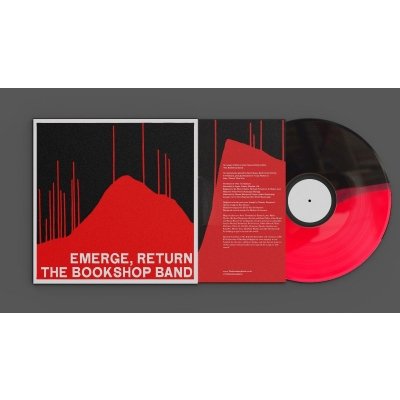 TBB019.jpg BOOKSHOP BAND - Emerge. Return (Numbered Edition) (Red/Black Vinyl) Vinyl Record - Image 1