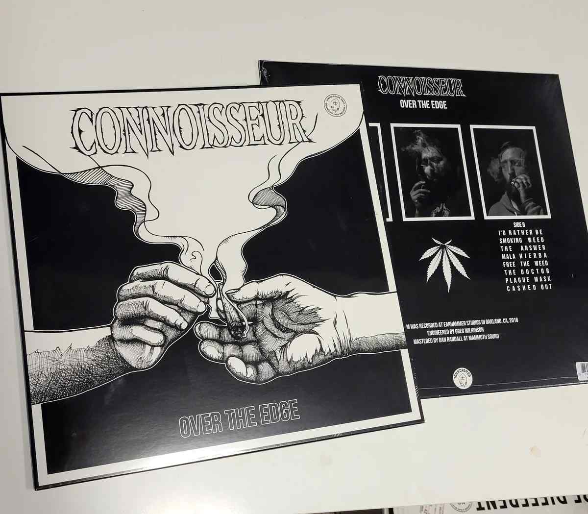 TC102.jpg CONNOISSEUR - Over The Edge Vinyl Record - Image 1