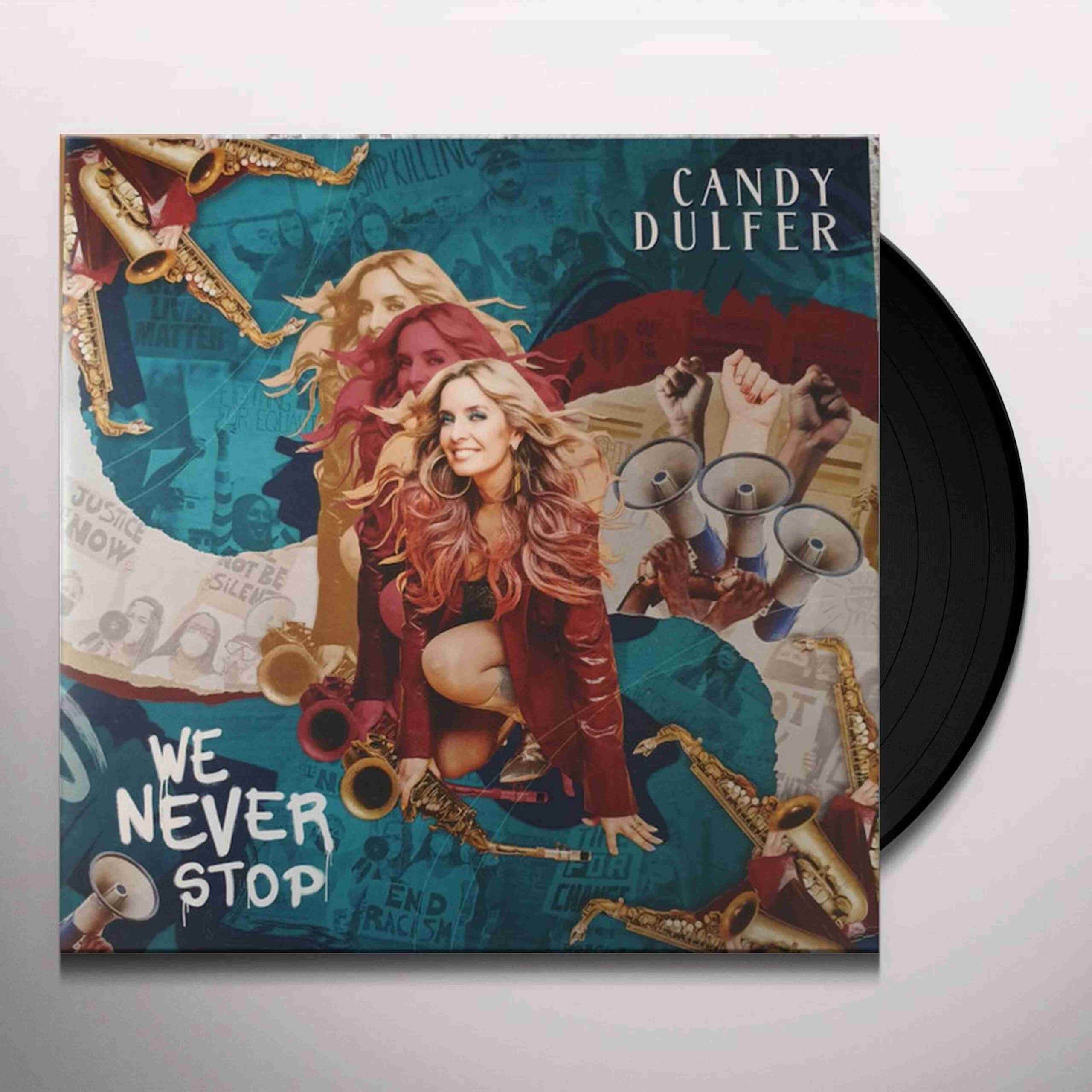 TFG76571-scaled-1.jpg CANDY DULFER - WE NEVER STOP Vinyl Record - Image 1
