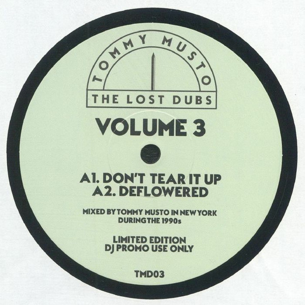 TMD03.jpg Tommy Musto - The Lost Dubs - Vol 3 - Image 1
